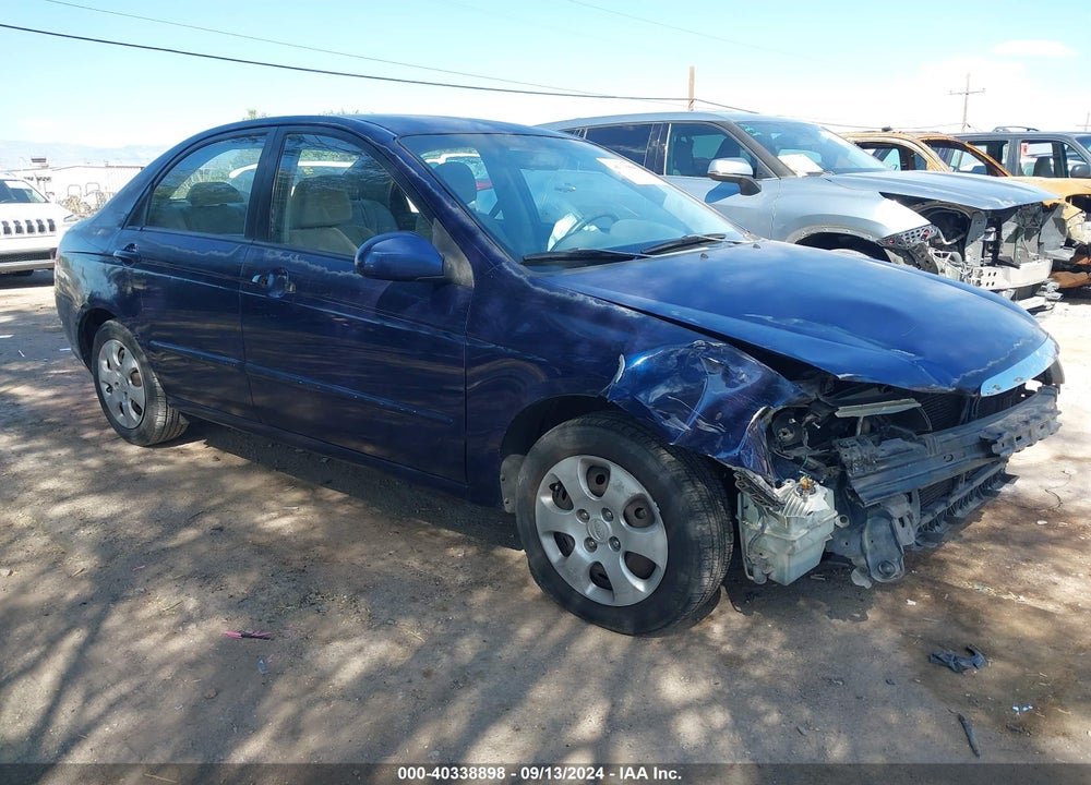 2009 KIA SPECTRA EX VIN: KNAFE221695594135