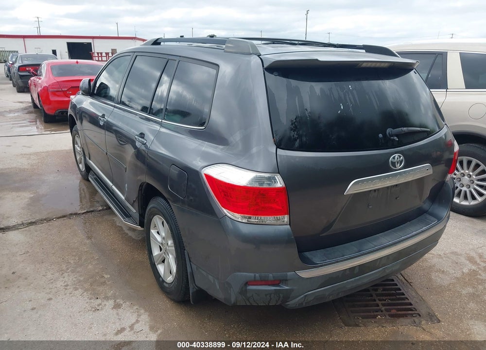 2013 TOYOTA HIGHLANDER SE V6 VIN: 5TDZK3EH6DS114010