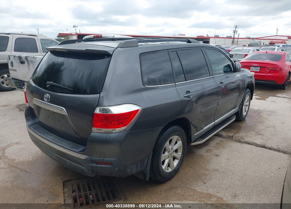 2013 TOYOTA HIGHLANDER SE V6 VIN: 5TDZK3EH6DS114010
