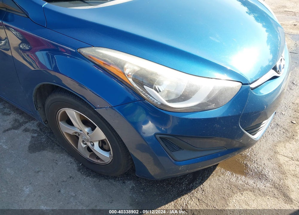 2014 HYUNDAI ELANTRA SE VIN: KMHDH4AE9EU206876