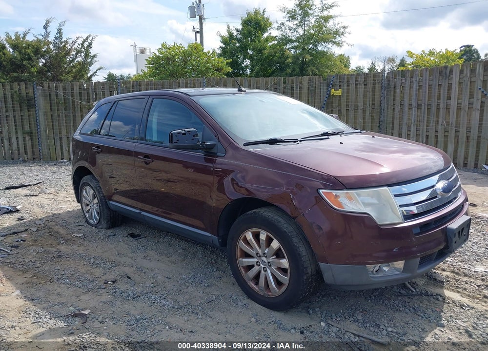 2009 FORD EDGE SEL VIN: 2FMDK38C89BA57467