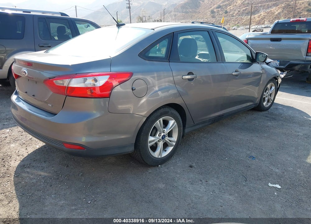 2014 FORD FOCUS SE VIN: 1FADP3F22EL230979