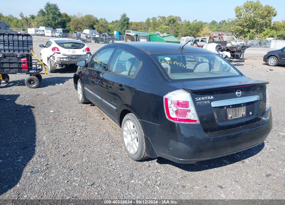 2012 NISSAN SENTRA 2.0 S VIN: 3N1AB6AP8CL770504
