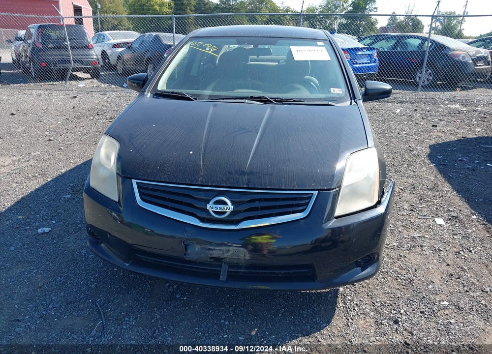 2012 NISSAN SENTRA 2.0 S VIN: 3N1AB6AP8CL770504
