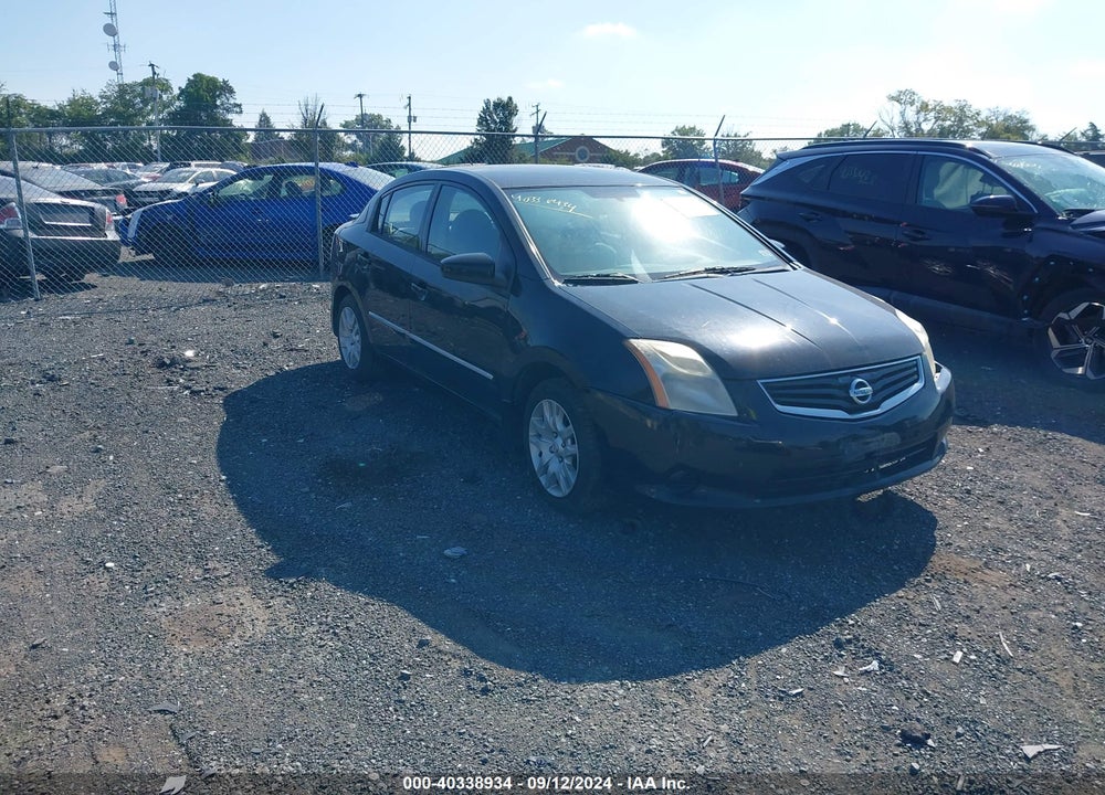 2012 NISSAN SENTRA 2.0 S VIN: 3N1AB6AP8CL770504