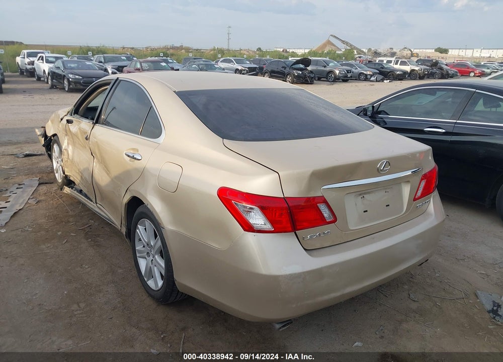 2007 LEXUS ES 350 VIN: JTHBJ46G272138363