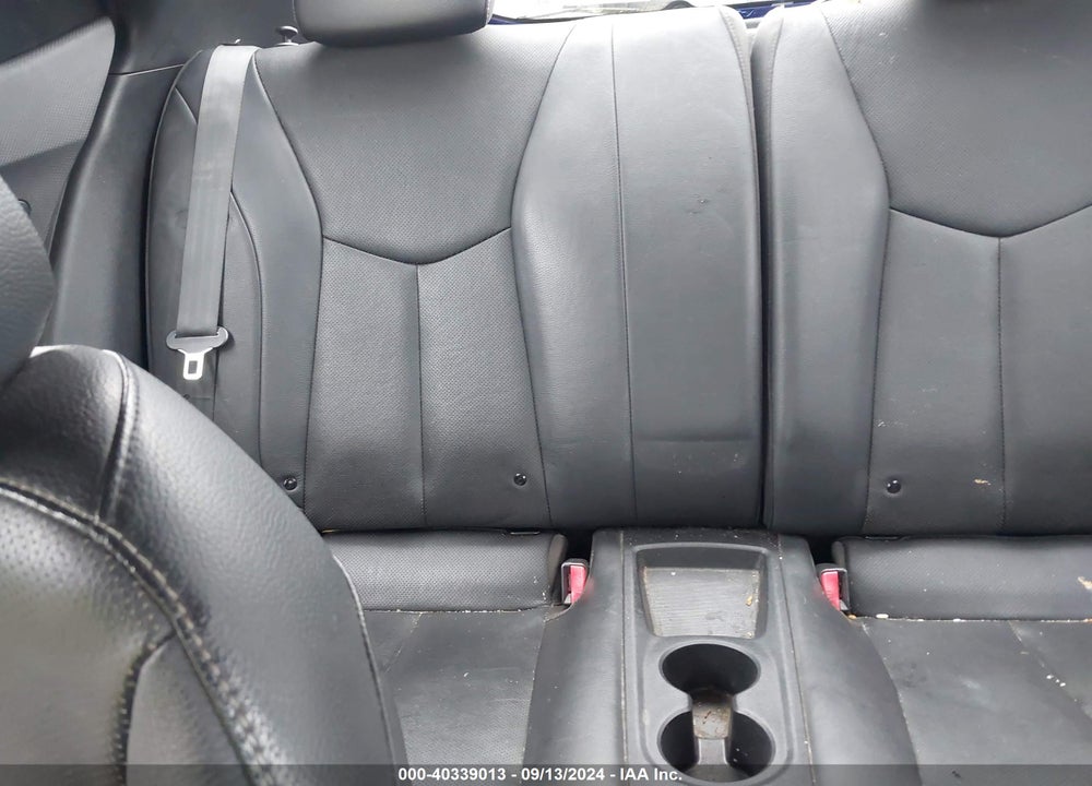 2013 HYUNDAI VELOSTER TURBO W/BLACK VIN: KMHTC6AE2DU096256