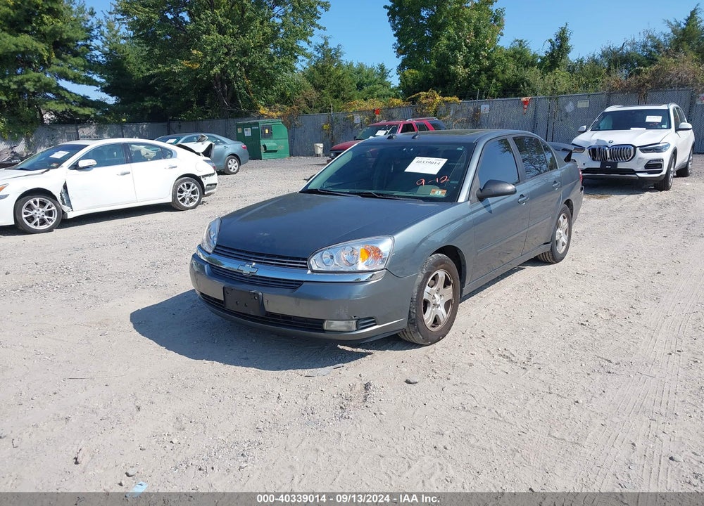 2005 CHEVROLET MALIBU LT VIN: 1G1ZU54845F332125