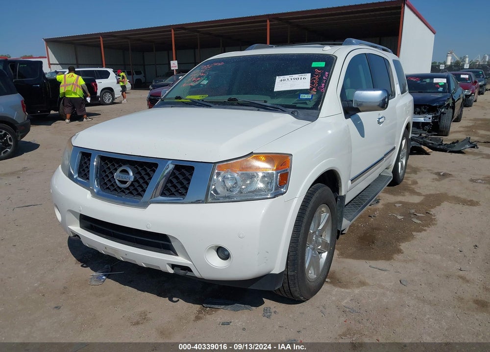 2010 NISSAN ARMADA PLATINUM VIN: 5N1BA0ND4AN622618