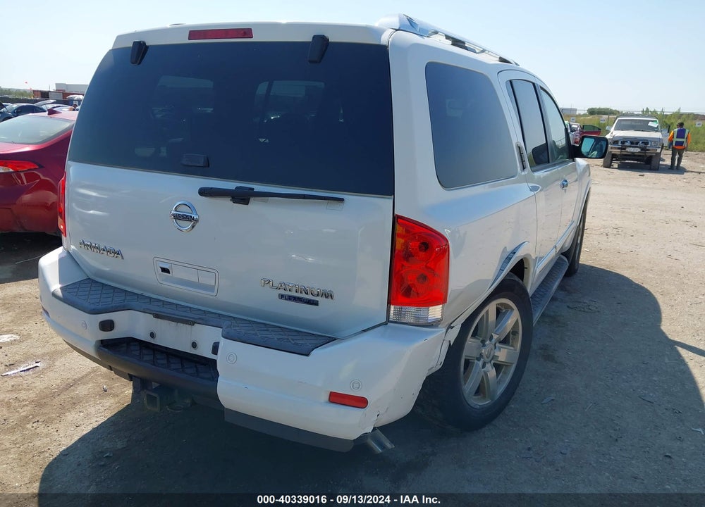 2010 NISSAN ARMADA PLATINUM VIN: 5N1BA0ND4AN622618