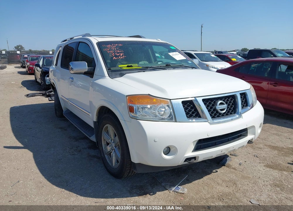 2010 NISSAN ARMADA PLATINUM VIN: 5N1BA0ND4AN622618