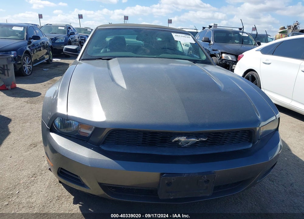 2011 FORD MUSTANG V6 PREMIUM VIN: 1ZVBP8EM8B5161519