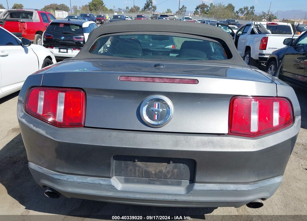 2011 FORD MUSTANG V6 PREMIUM VIN: 1ZVBP8EM8B5161519