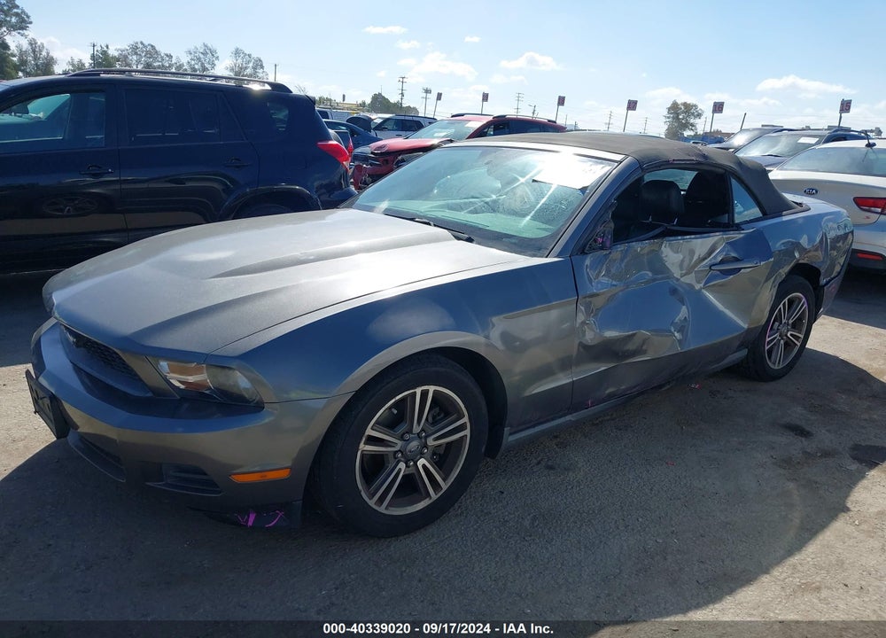 2011 FORD MUSTANG V6 PREMIUM VIN: 1ZVBP8EM8B5161519