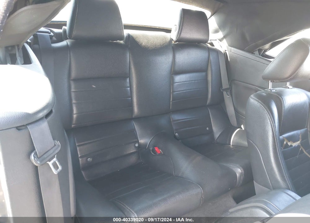 2011 FORD MUSTANG V6 PREMIUM VIN: 1ZVBP8EM8B5161519