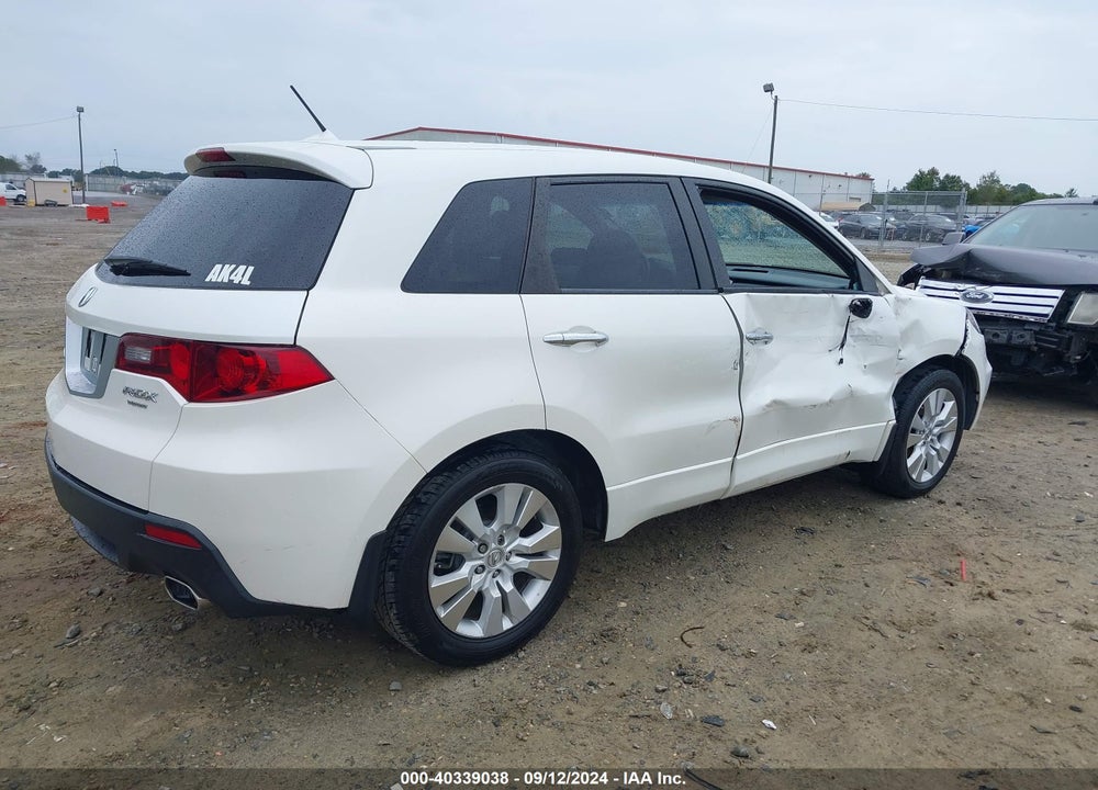 2010 ACURA RDX VIN: 5J8TB2H52AA004812