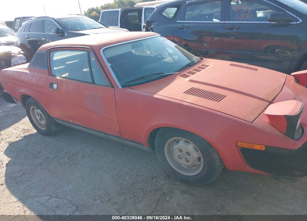 1976 TRIUMPH TR7 VIN: ACW12876UF