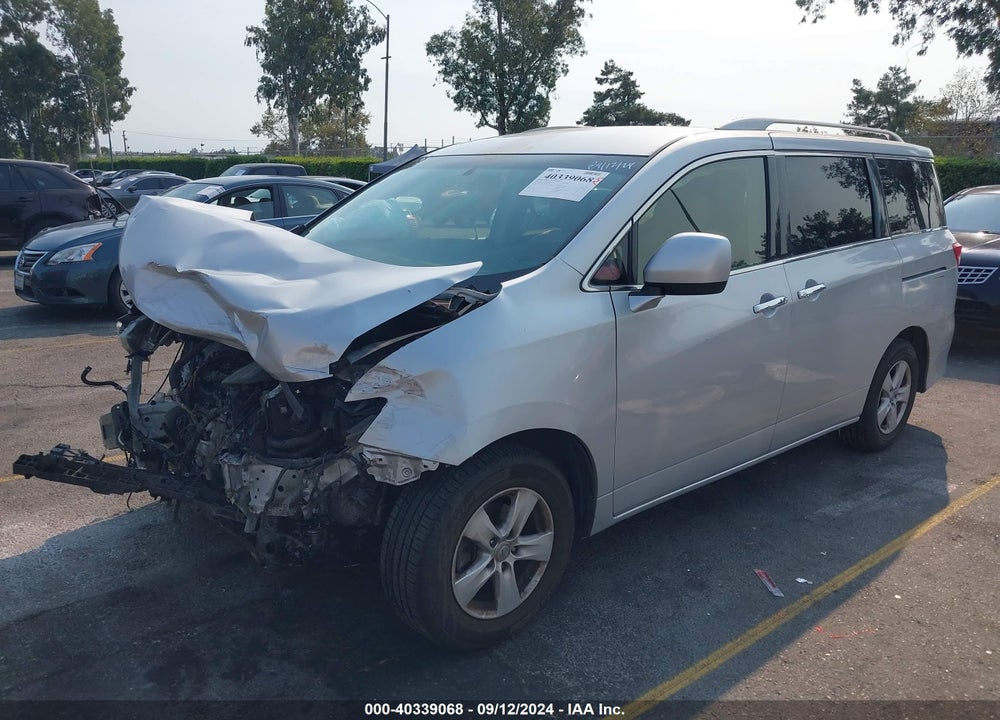 2014 NISSAN QUEST SV VIN: JN8AE2KP5E9100176