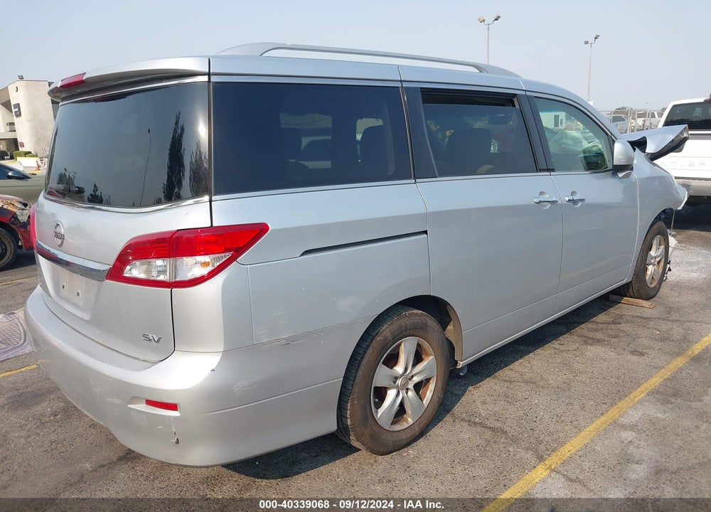 2014 NISSAN QUEST SV VIN: JN8AE2KP5E9100176