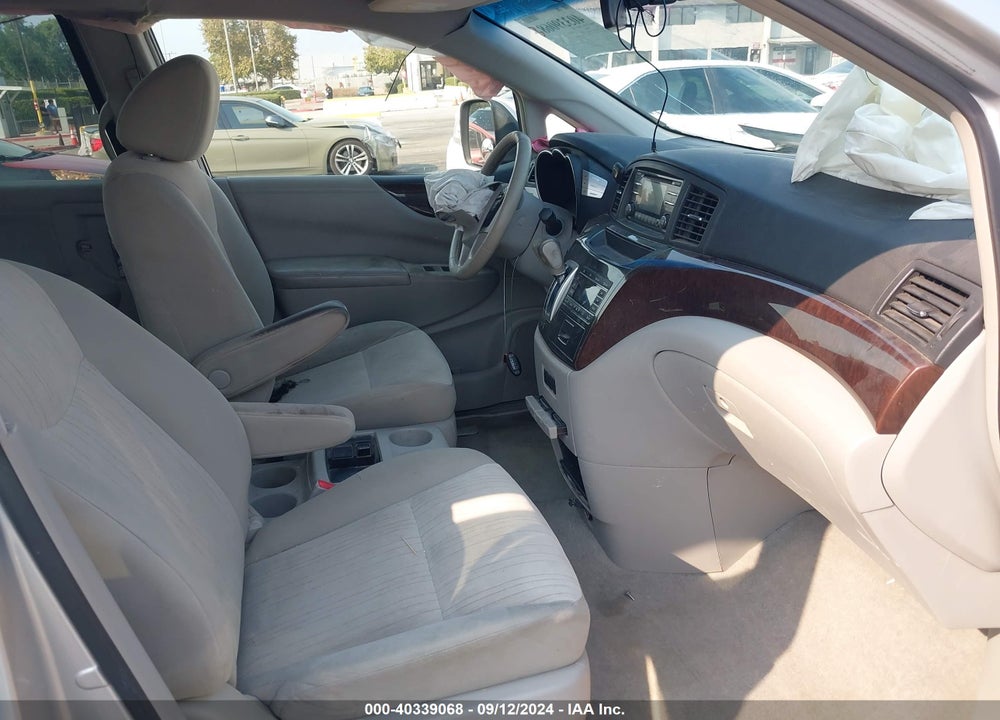 2014 NISSAN QUEST SV VIN: JN8AE2KP5E9100176