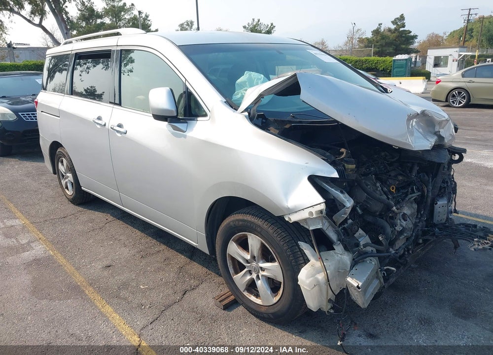 2014 NISSAN QUEST SV VIN: JN8AE2KP5E9100176