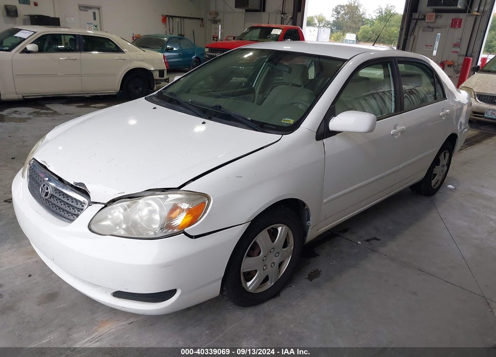 2008 TOYOTA COROLLA LE VIN: 1NXBR32E08Z014098