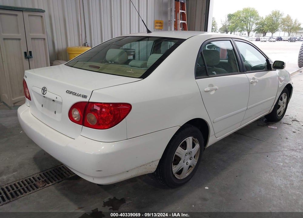 2008 TOYOTA COROLLA LE VIN: 1NXBR32E08Z014098
