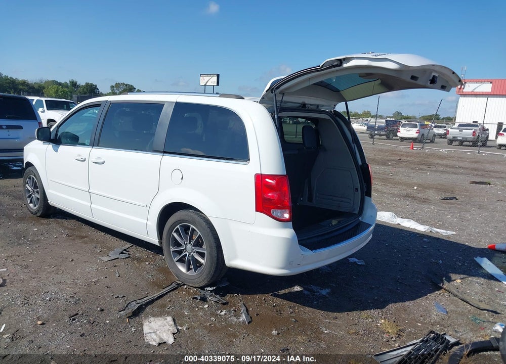 2017 DODGE GRAND CARAVAN SXT VIN: 2C4RDGCG3HR760941
