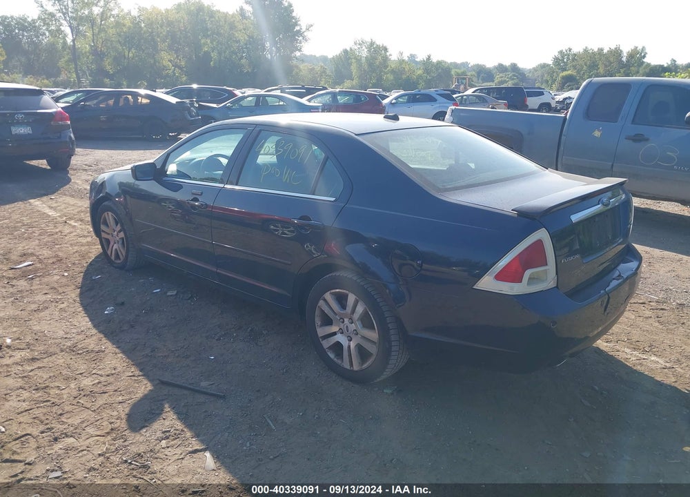 2009 FORD FUSION SEL VIN: 3FAHP081X9R160739