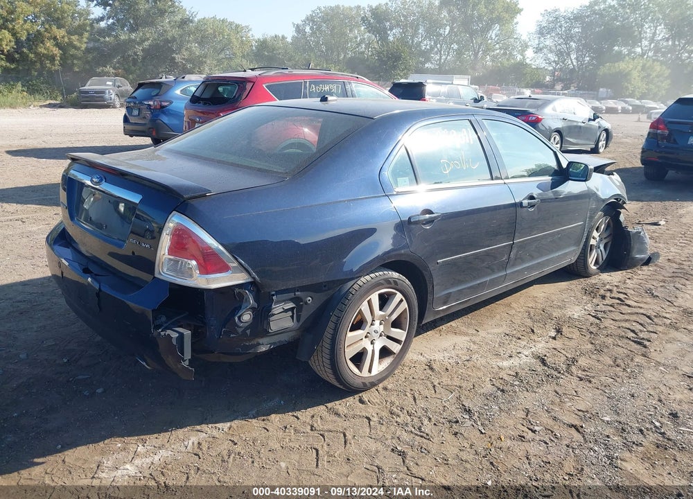 2009 FORD FUSION SEL VIN: 3FAHP081X9R160739
