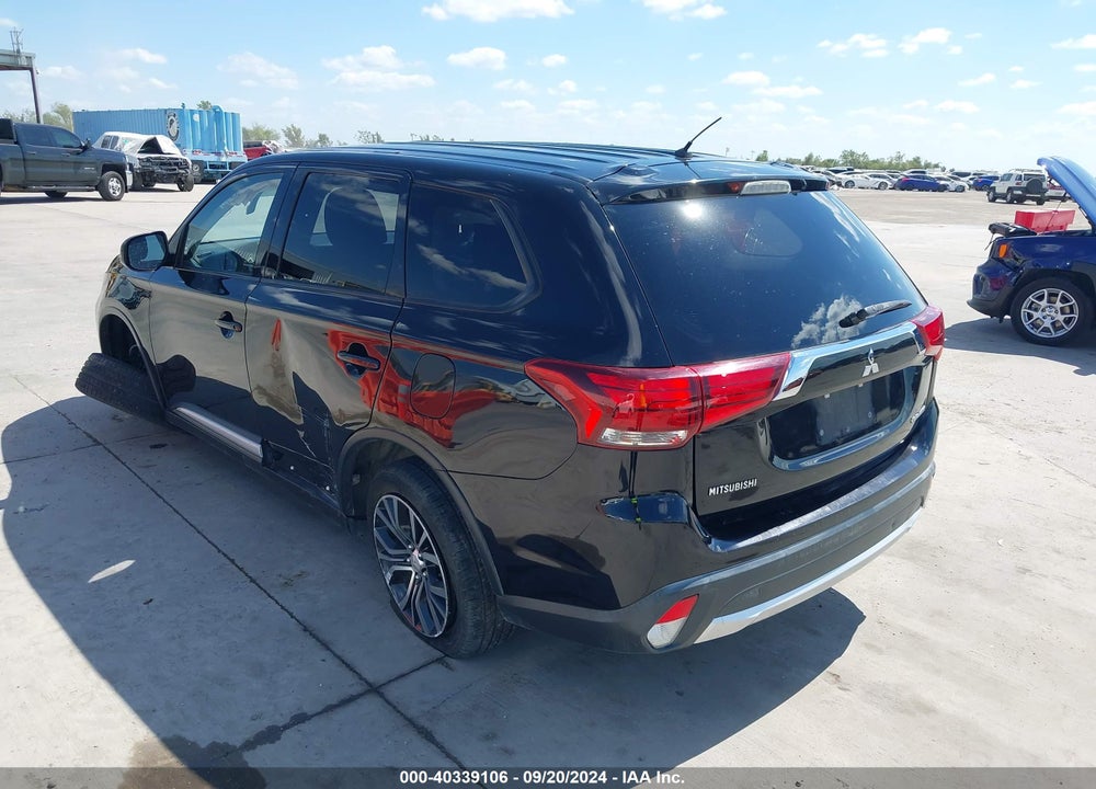 2016 MITSUBISHI OUTLANDER ES VIN: JA4AD2A38GZ008280