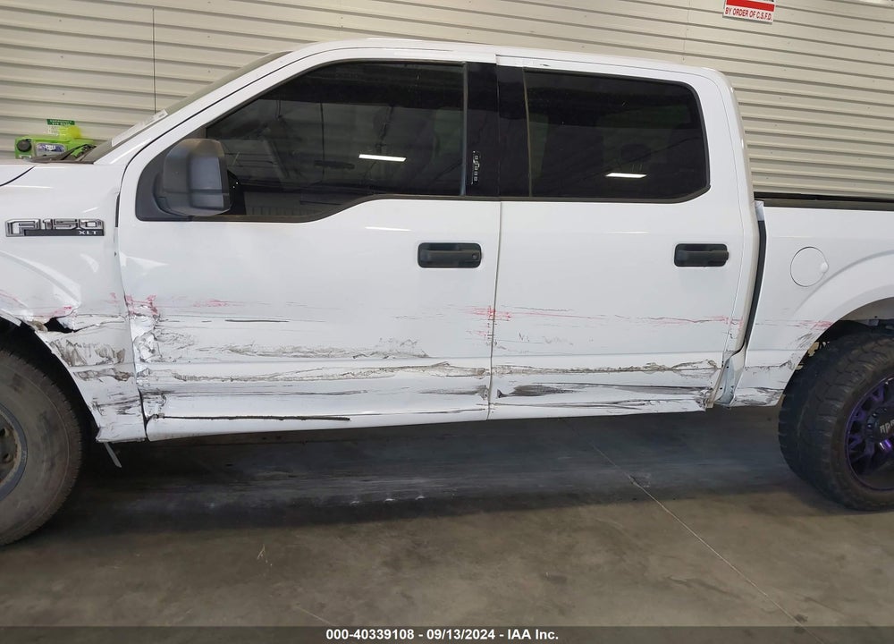 2017 FORD F-150 XLT VIN: 1FTEW1E86HKC25502