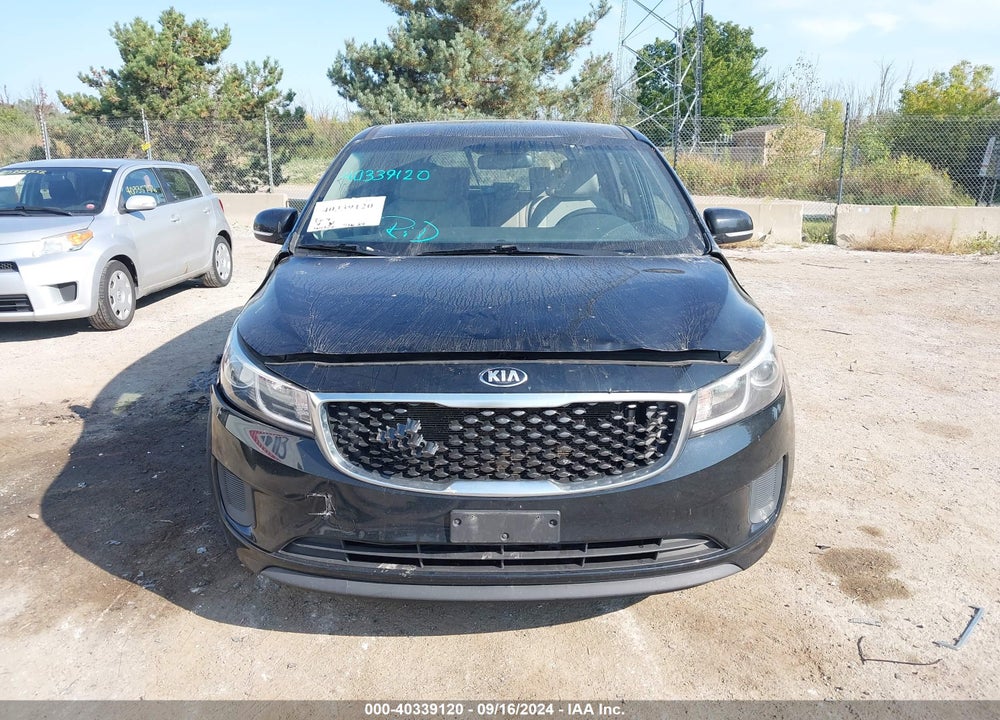 2016 KIA SEDONA L VIN: KNDMA5C19G6149983