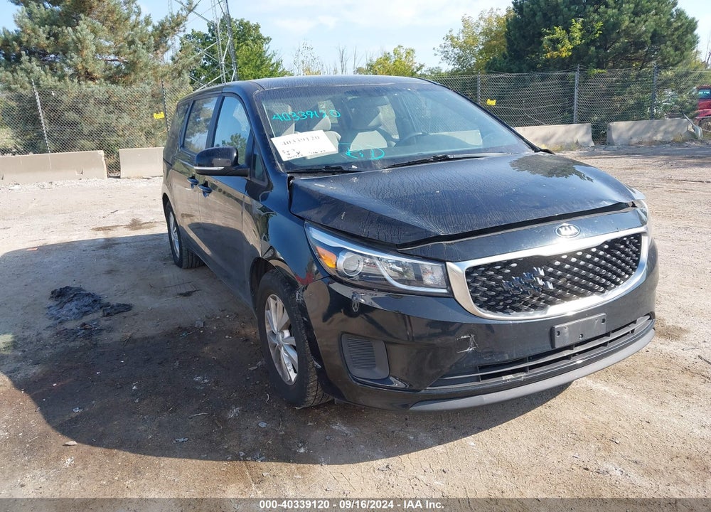 2016 KIA SEDONA L VIN: KNDMA5C19G6149983