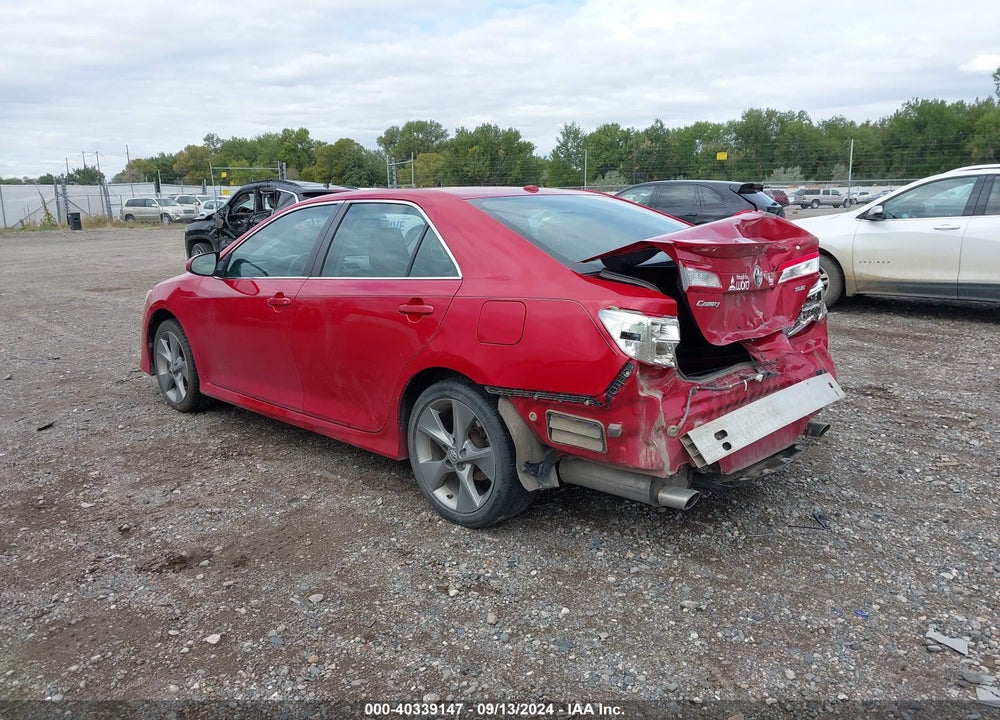 2013 TOYOTA CAMRY SE V6 VIN: 4T1BK1FK1DU535446