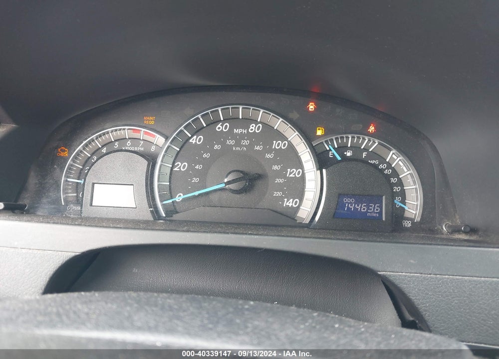 2013 TOYOTA CAMRY SE V6 VIN: 4T1BK1FK1DU535446