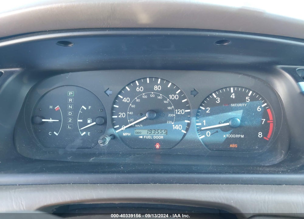 2001 TOYOTA CAMRY XLE V6 VIN: 4T1BF28K41U961215
