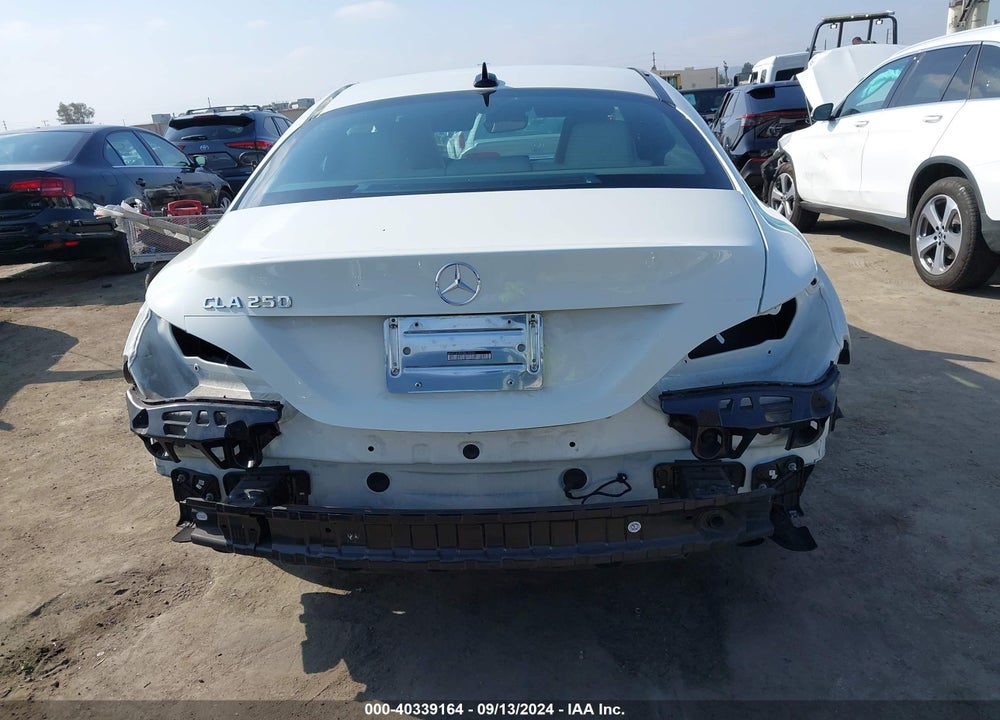 2018 MERCEDES-BENZ CLA 250 VIN: WDDSJ4EB9JN510252