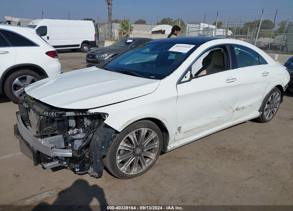 2018 MERCEDES-BENZ CLA 250 VIN: WDDSJ4EB9JN510252