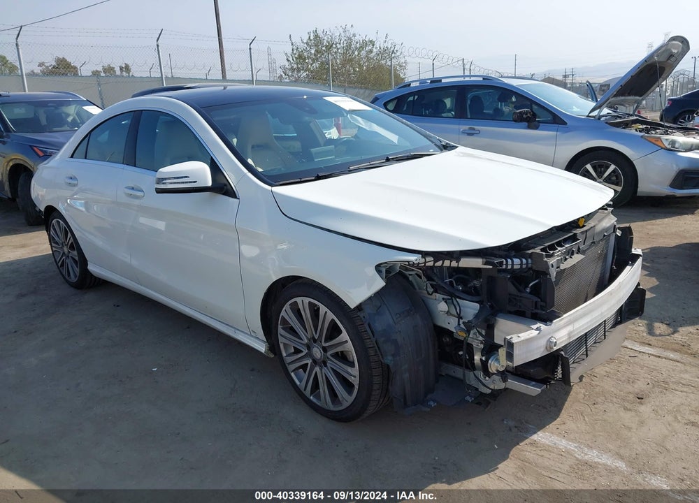 2018 MERCEDES-BENZ CLA 250 VIN: WDDSJ4EB9JN510252