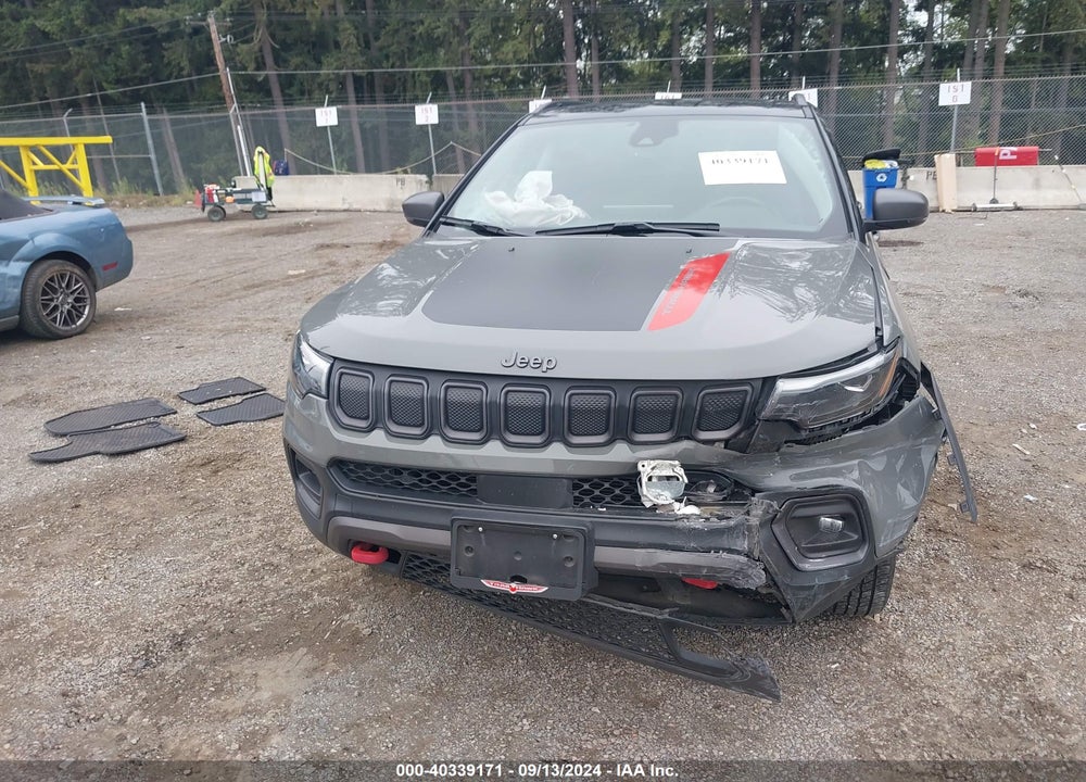 2022 JEEP COMPASS TRAILHAWK 4X4 VIN: 3C4NJDDB3NT140981