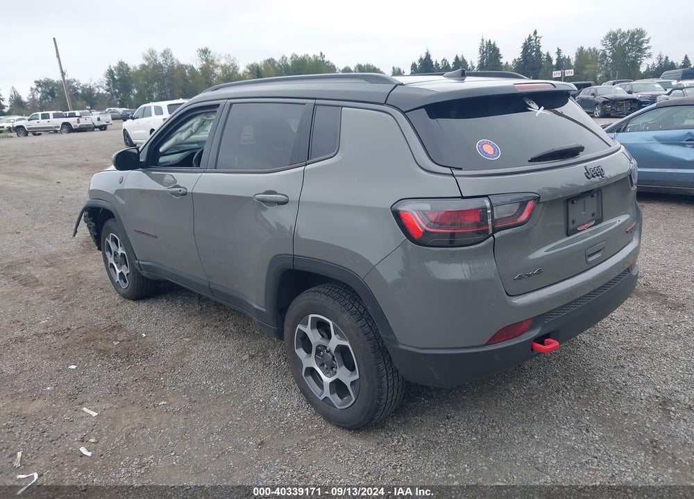 2022 JEEP COMPASS TRAILHAWK 4X4 VIN: 3C4NJDDB3NT140981