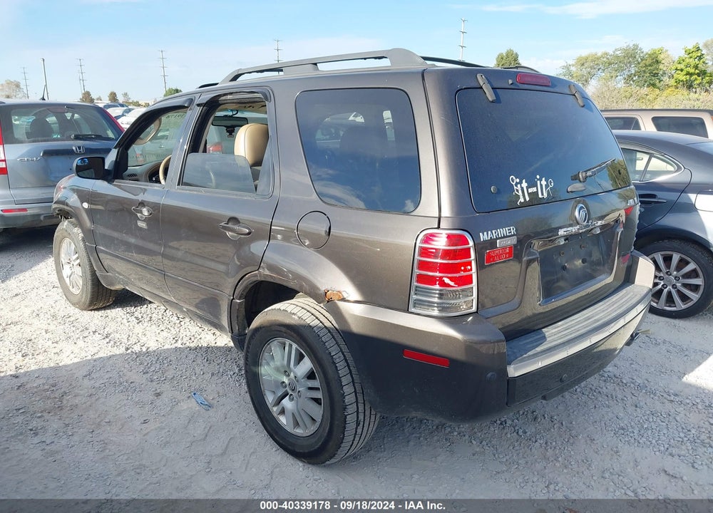 2006 MERCURY MARINER LUXURY/PREMIER VIN: 4M2CU57126KJ06597