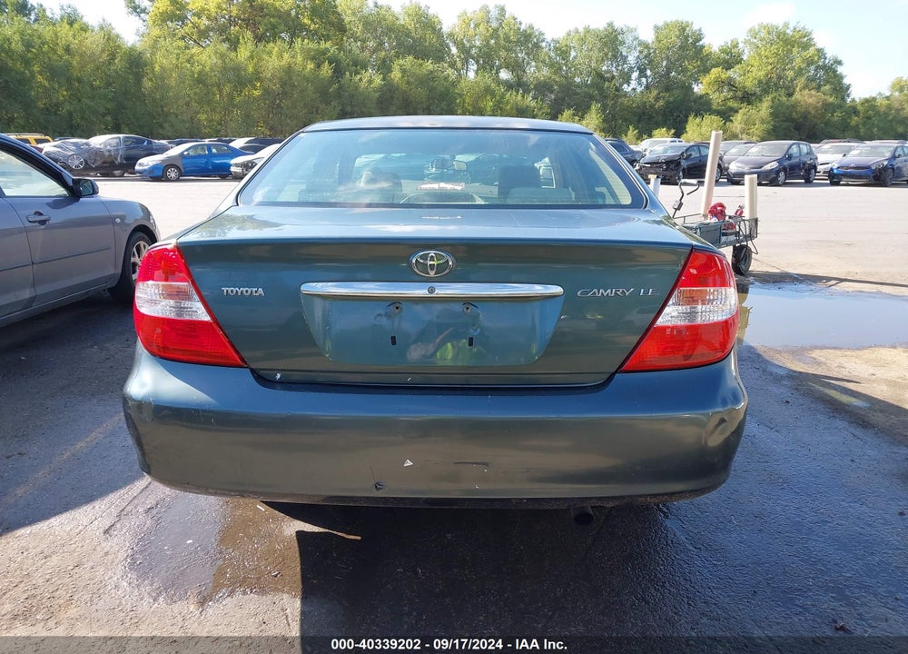 2004 TOYOTA CAMRY LE VIN: 4T1BE32K14U261125