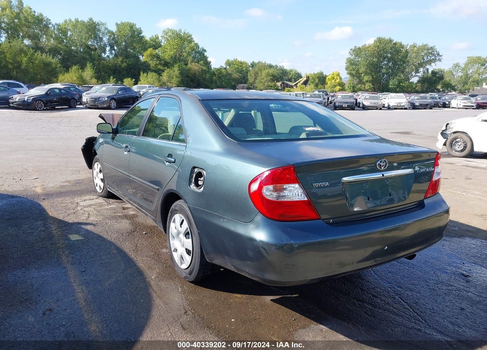 2004 TOYOTA CAMRY LE VIN: 4T1BE32K14U261125