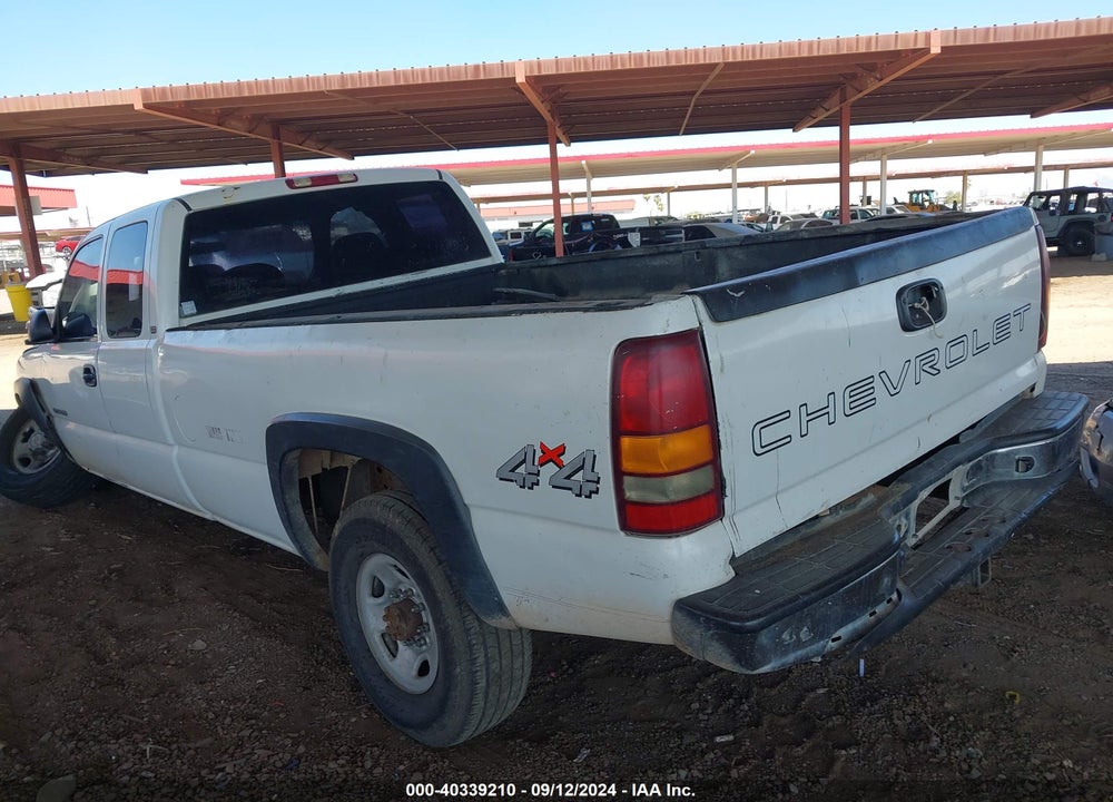 2002 CHEVROLET SILVERADO 2500HD VIN: 1GCHK29U92E180115