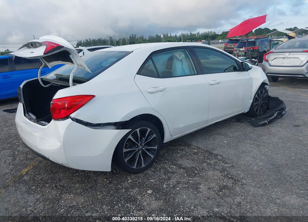 2017 TOYOTA COROLLA SE VIN: 2T1BURHE5HC869342