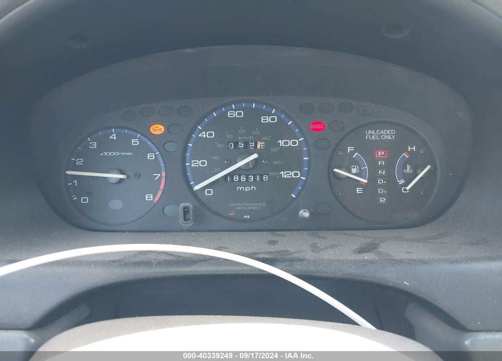 1998 HONDA CIVIC LX VIN: JHMEJ6677WS011681
