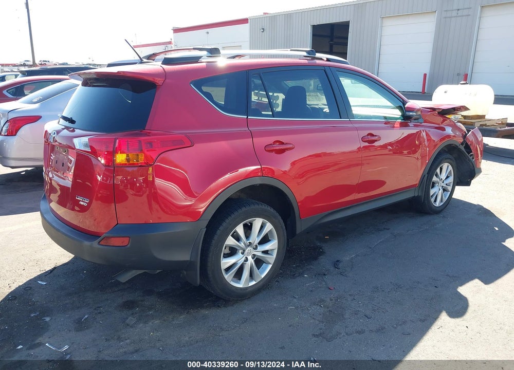 2014 TOYOTA RAV4 LIMITED VIN: 2T3DFREV7EW158623