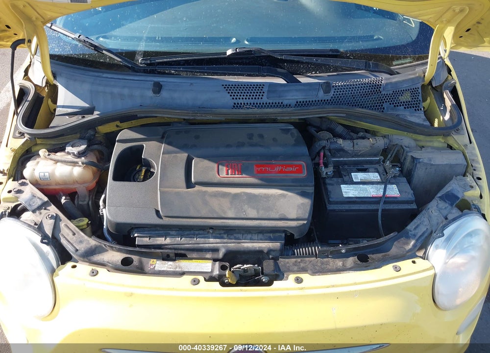 2012 FIAT 500 SPORT VIN: 3C3CFFBR2CT171578